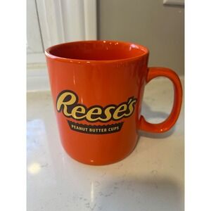 Reese's Peanut Butter Cups Orange Ceramic Extra Large Coffee Mug